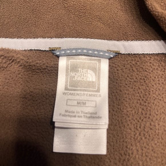 The North Face Brown Light gray Fleece Pullover - Picture 2 of 4